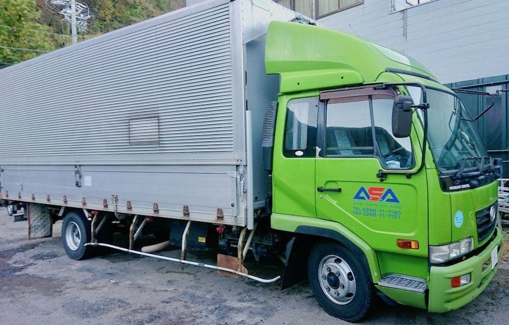 長野の不用品買取ASA大型トラック