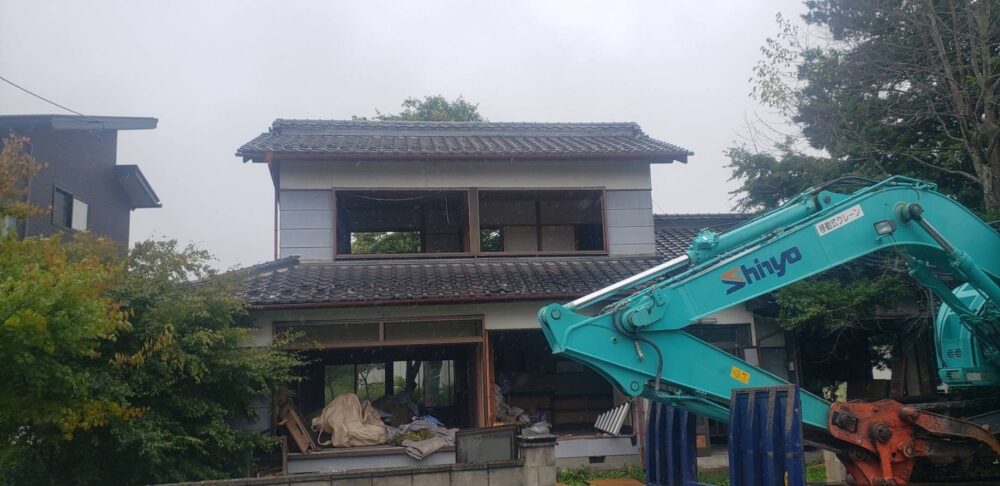 長野県北佐久郡軽井沢町の木造住宅解体のご依頼を頂きました